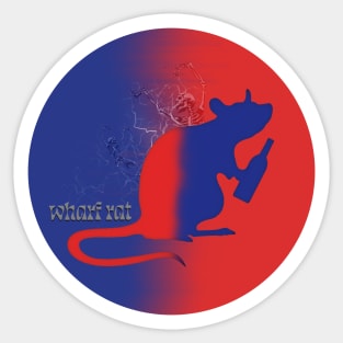 Wharf Rat Sticker